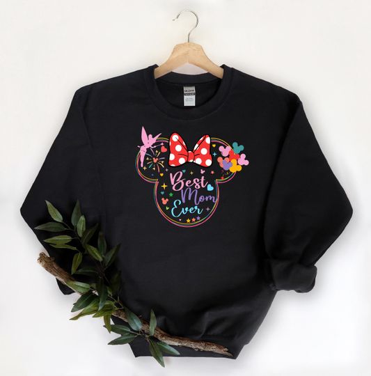 Discover Disney Minnie Best Mom Ever Shirts, Happy Mothers Day Shirt, Best Mom Ever Shirt, Mothers Day Shirt