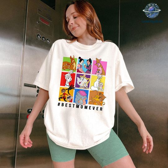 Discover Disneyworld Mom Characters Shirt, Best Mom Ever Shirt, Mother's Day T-Shirt, Gift for Mom