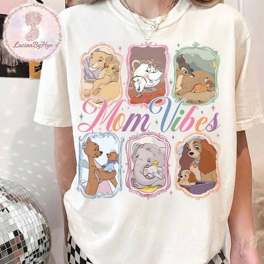 Discover Disney Mom Vibes Shirt, Disney World Mom Tee, Disneyland Mom Outfit, Mother's Day Gift For Mom