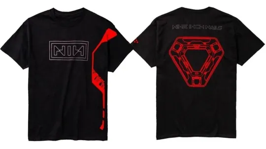 Discover Rare Nine Inch Nails 3D T-Shirt Polyester AOP