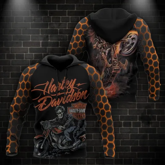 Discover Harley Racing Davidson 3D Hoodie