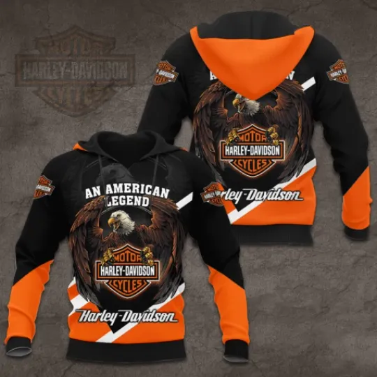 Harley Racing Davidson 3D Hoodie