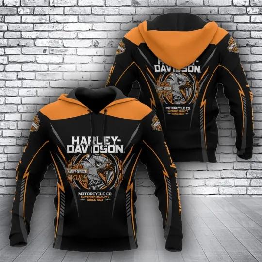 Harley Racing Davidson 3D Hoodie