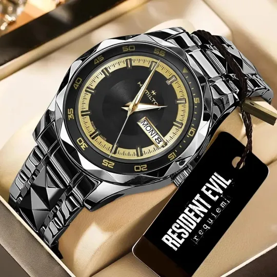 Discover Resident Evil Requiem Alloy Luxury Quartz Watch
