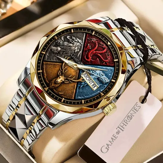 Discover Game of Thrones Alloy Luxury Quartz Watch