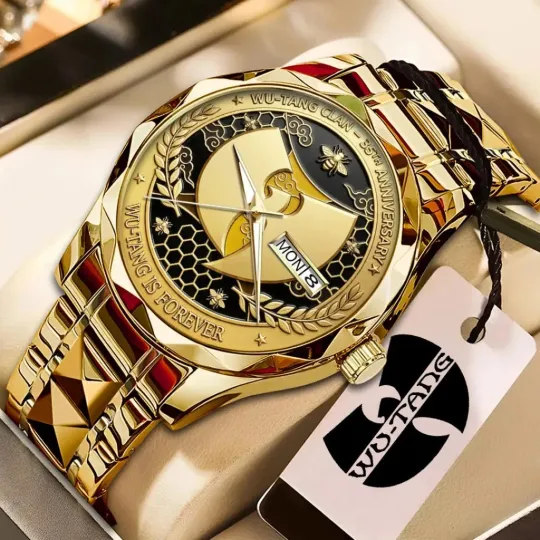 Discover Wu-Tang Clan 35th Anniversary 2026 Alloy Luxury Quartz Watch