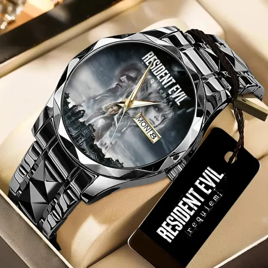 Discover Resident Evil Requiem Alloy Luxury Quartz Watch