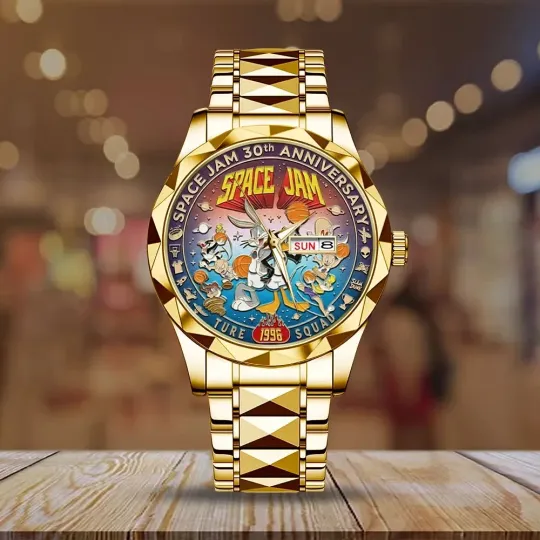 Space Jam 30th Anniversary Alloy Luxury Quartz Watch