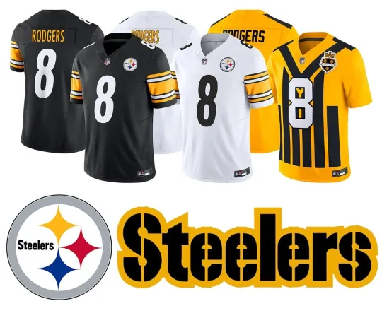 Discover Men's Steeler Aaron Rodgers Limited Jersey