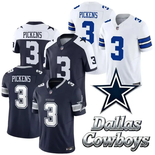 Discover Men's Cowboyss #3George Pickens Game Limited Jersey