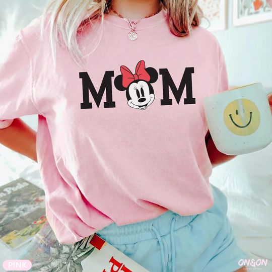 Discover Disney Minnie Mom Sweatshirt, Hoodie, T-shirt, Disney Family Trip Shirt, Minnie Mama Shirt, Minnie Grandma, Gigi Tee