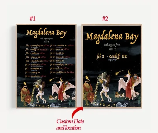 Discover Magdalena Bay Tour Forever 2026 Poster