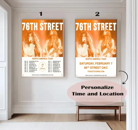 Discover 76th Street North America 2026 Poster