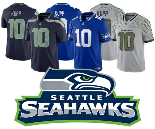 Discover Men/Youth Seahawkss #10Cooper Kupp Limited Jersey Jers S-3XL
