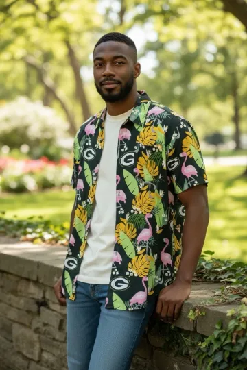 Discover Green Bay Packers Hawaiian Shirt Men’s Button Down