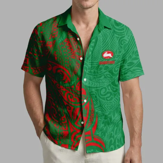 Discover South Sydney Rabbitohs Personalized Hawaiian Shirt for Fans