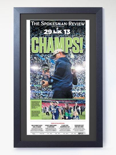 Discover 2026 Seattle Seahawks  CHAMPS!  Super Bowl LX Champions vs New England Patriots Poster