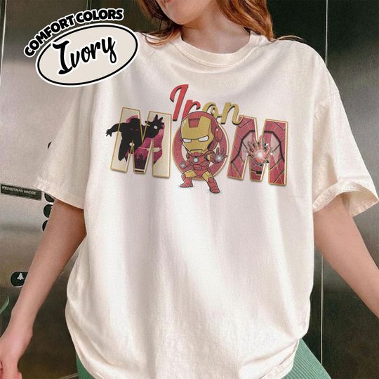 Discover Avengers Super Mom Disney Marvel Shirt, Comfort Colors Superhero Matching Mothers Day Tee