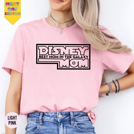 Discover Disney Mom Best Mom In The Galaxy Tee Shirt, Mom Gift, Mother's Day Gift, Disneyland Trip Shirt