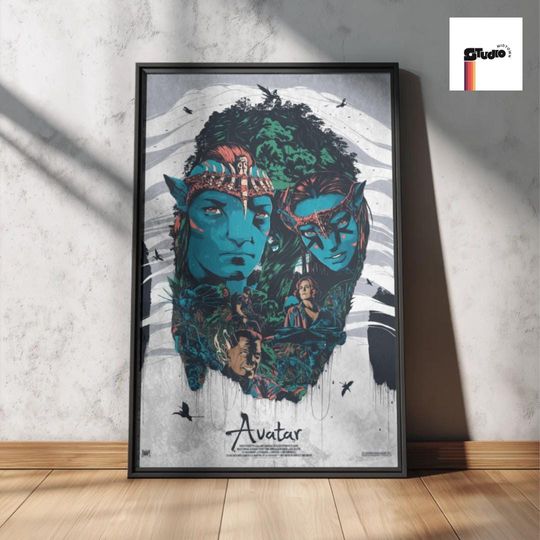 Discover Avatar Movie Poster Pandora Sci-Fi Fantasy Vertical Poster