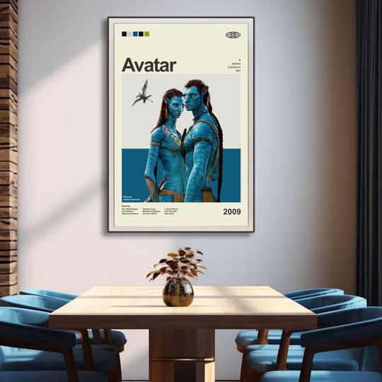 Discover Avatar 2009 Movie Poster - Premium Matte Vertical Print