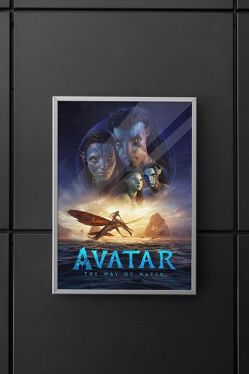 Discover Avatar Movie Poster | Sci-Fi Fantasy Wall Art | Pandora Aesthetic Decor | Vertical Premium Matte Poster