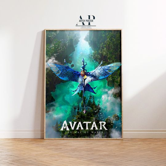 Discover Avatar The Way of Water Pandora Wall Art Premium Matte Vertical Poster
