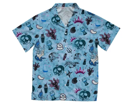 Discover Disney Villains Hawaiian Shirt, Disney Cruise Button Down Vacation Shirt