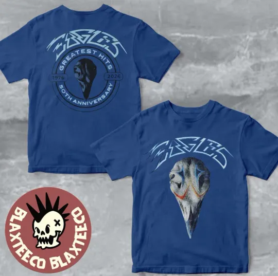 Discover Eagle Live At Sphere Las Vegas 2025 2026  Greatest Hits 55Th Anniversary T-shirt