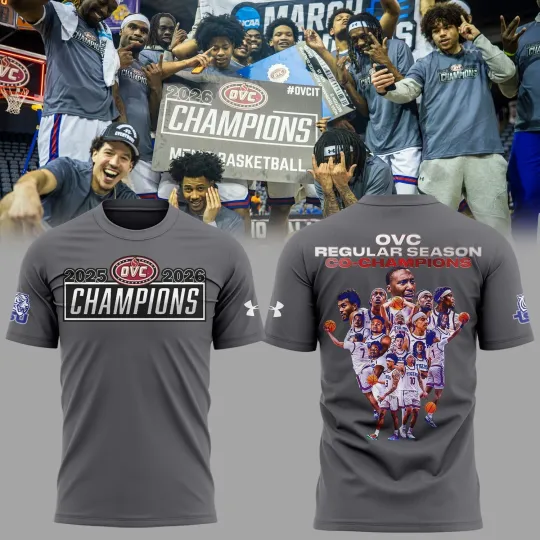Discover Tennessee State Men’s Basketball Tourney Champions 2026 3D T-shirt For Fans