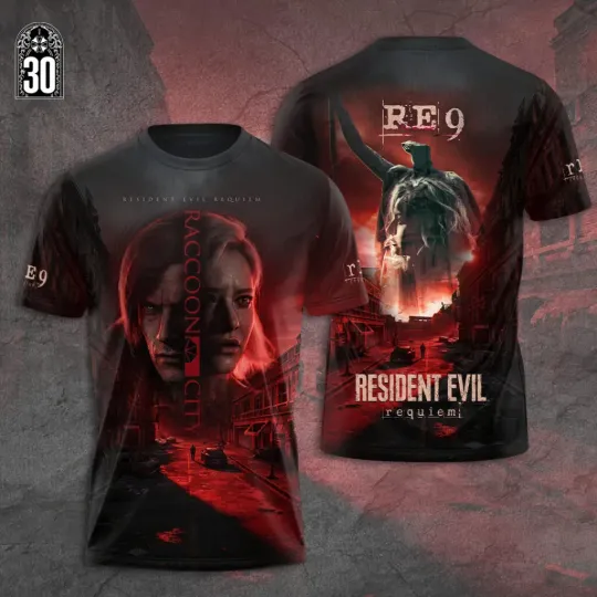 Discover Resident Evil Requiem 3D Apparel