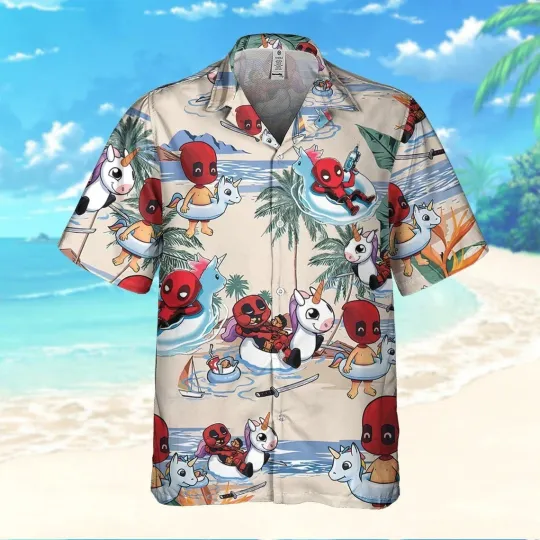 Discover Deadpool Hawaiian Shirt, Disney Cruise Button Down Shirt, Disney Best Friends Shirt