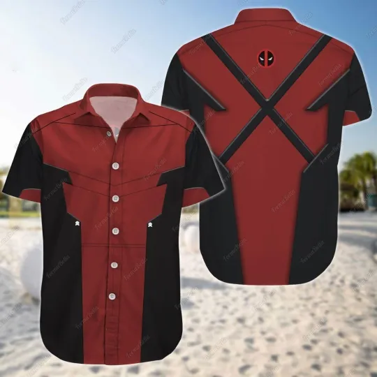 Discover Deadpool Hawaiian Disney Cruise Button Down Shirt Disney Best Friends Shirt