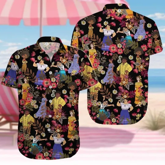 Discover Encanto Hawaiian Shirt ,Disney Cruise Button Down Shirt, Encanto Lovers Shirt