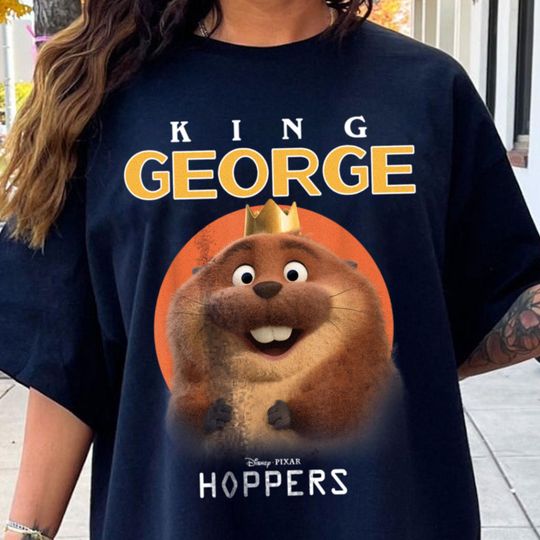Discover King George Hoppers Comfort Color Shirt, Disney Pixar Movie Hoppers Tee, Disneyland Trip Shirt 2026