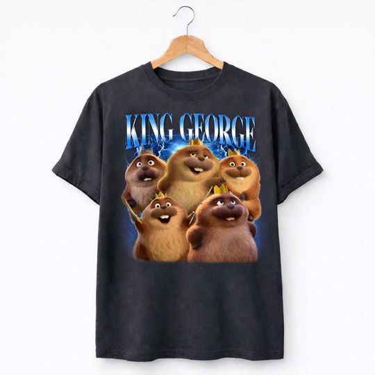 Discover Customized King George Comfort Colors shirt, Disney Hoppers Family tee, Pixar