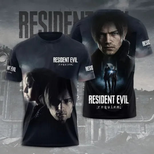 Discover Resident Evil 3D Apparel T-Shirt