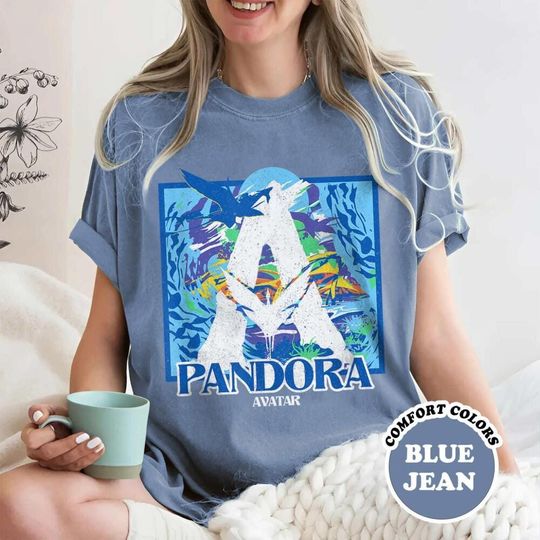 Discover Avatar Pandora Landscape T-Shirt, Avatar Pandora Distressed Graphic Tee