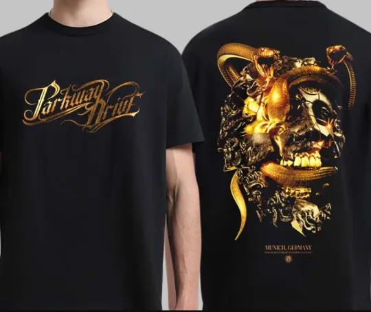 Discover Parkway Drive Munich Germany 2025 20 Year Anniversary Europe TT-Shirt