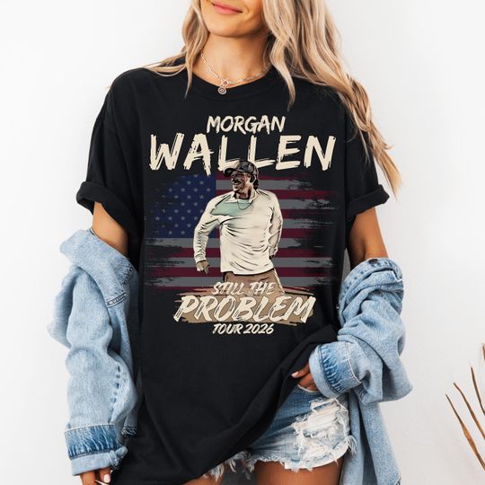 Discover Wallen Western Still The Problem Tour 2026 Comfort Colors Shirt, Wallen Western Shirt, Wallen Western Country Music Tee, Wallen Western Fan Gift