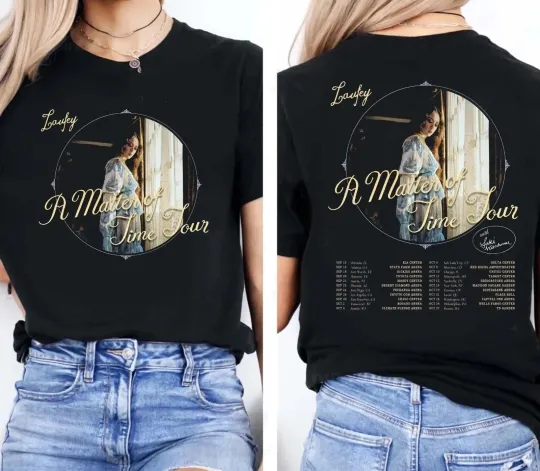Discover Laufey Announces A Matter of Time Tour Throughout North America 2026 T-shirt
