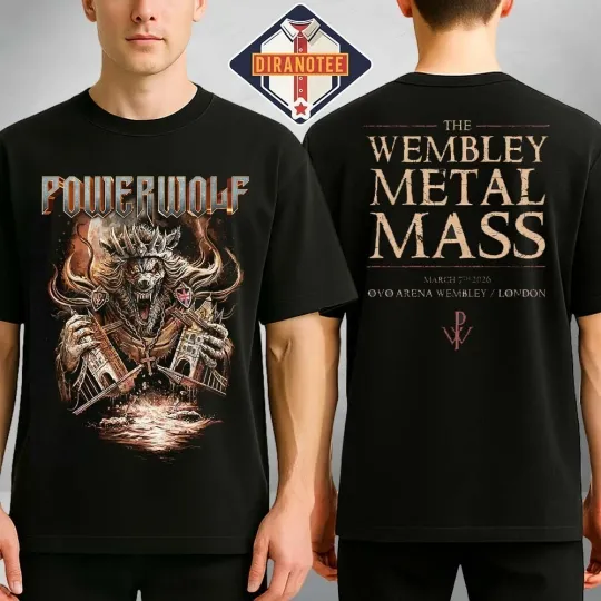 Discover Power Wolf Wake Up The Wicked Tour 2026 In London On March 7 2026 T Shirt
