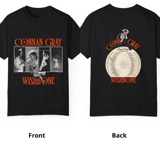 Conan Gray Wishbone Tour 2026 Unisex T-Shirt