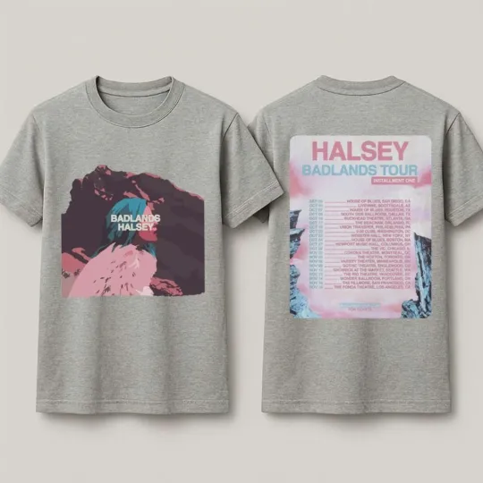 Discover Halsey 2026 Tour T-shirt – Music Fan Concert T-shirt, Sweatshirt & Hoodie