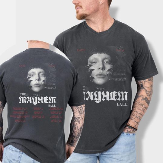 Discover The Mayhem Tour 2026 T Shirt, Concert Tour Tee, Pop Icon Music Shirt