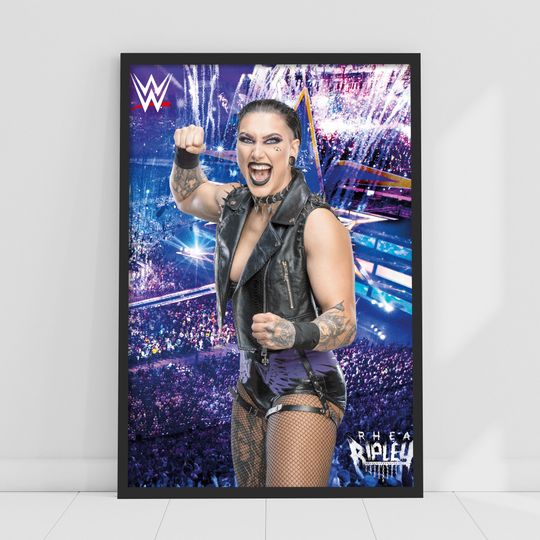 Discover Rhea Ripley Wrestling Poster - Premium Matte Vertical Wall Art