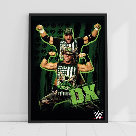 Discover Wrestling Entertainment Print - DX Graphic Poster for Wall Art