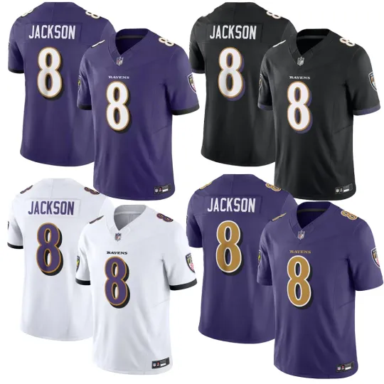 Discover Men's/Youth Ravenss #8 Lamar Jackson  Jersey Game Player Jersey