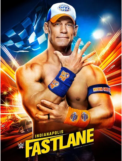 Discover Wrestling Entertainment Fastlane 2023 Vertical Poster