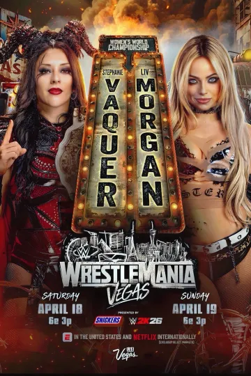 Discover Stephanie Vaquer and Liv Morgan Wrestling Entertainment Poster